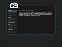 Tablet Screenshot of darkscience.net